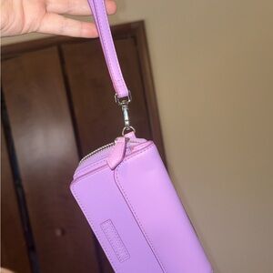 Lavender Wristlet Clutch